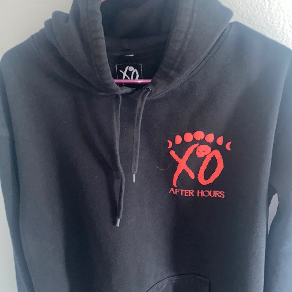COPY - Black and Red WEEKND Hoodie